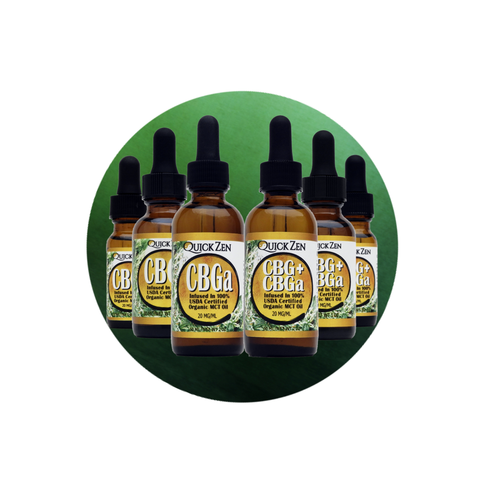 Click here to view all quick zen oils or tinctures. The unscented has a slight smell of honey from the bees wax. Others with natural fragrances. 